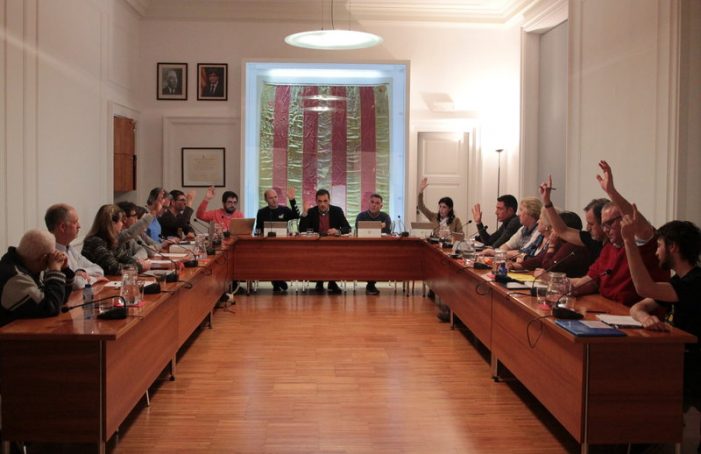 Suport a Valtonyc, a Sant Feliu, amb ERC