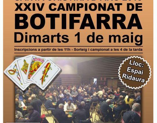 XXIV Campionat de Botifarra de Santa Cristina d’Aro XXIV Campionat de Botifarra de Santa Cristina d’Aro