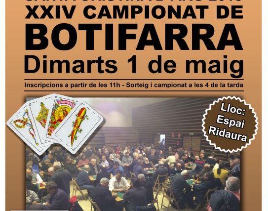 XXIV Campionat de Botifarra de Santa Cristina d’Aro