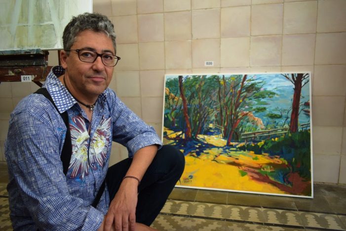 Juanjo Valeros guanya el primer premi del 8è Concurs de Pintura Ràpida