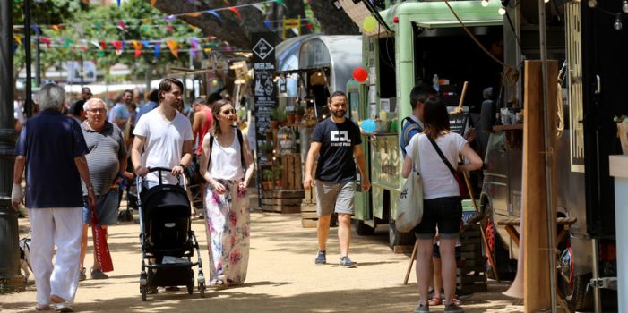 El Nomad Festival es fa un lloc en l’inici d’estiu de Sant Feliu de Guíxols