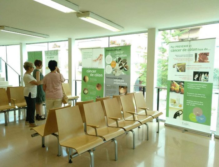 Exposició de l’AECC al CAP de Sant Feliu de Guíxols