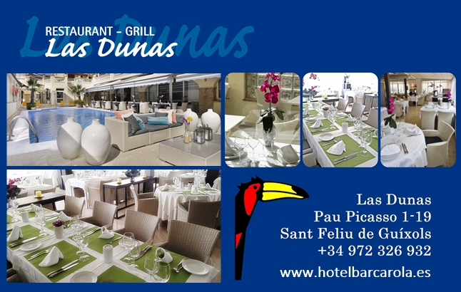 Coneixes el Restaurant Grill “Les Dunes”? …