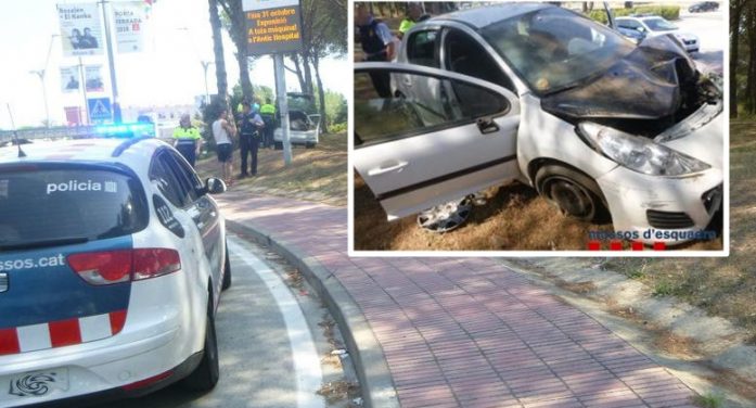 Tres joves es barallen, en veure la policia fugen amb el cotxe i s’accidenten amb un xofer al volant begut i drogat a Sant Feliu de Guíxols Tres joves es barallen, en veure la policia fugen amb el cotxe i s’accidenten amb un xofer al volant begut i drogat a Sant Feliu de Guíxols