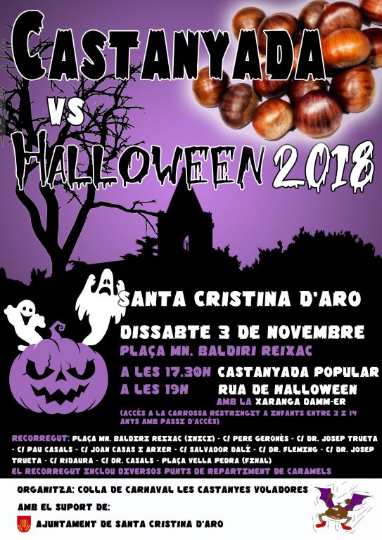 Castanyada vs Halloween 2018