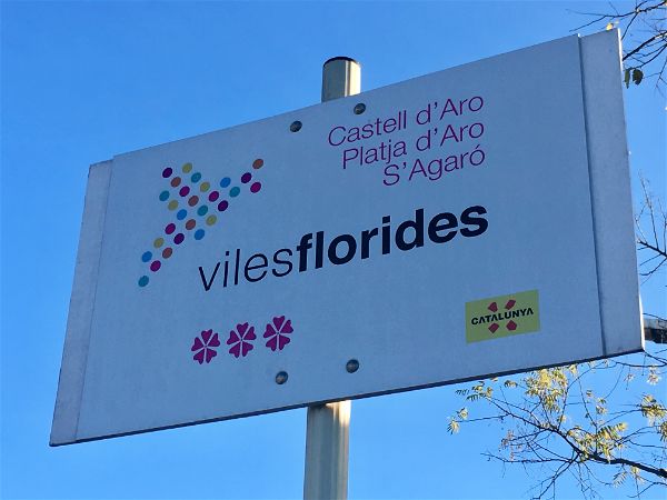 Castell-Platja d’Aro renova el seu distintiu de Viles Florides en reconeixement a la qualitat de vida de la població i la seva aposta per la millora de l’espai urbà