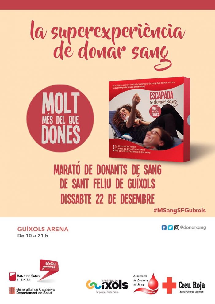 Marató de donants de sang de Sant Feliu de Guíxols