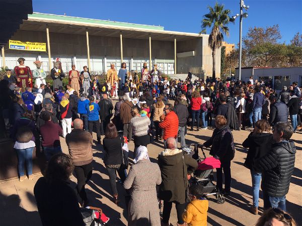 Gegants d’arreu de Catalunya es troben a Platja d’Aro amb motiu de la 1a Trobada Gegantera de la població