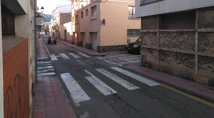 Cinc setmanes de tall al carrer Concepció de Sant Feliu