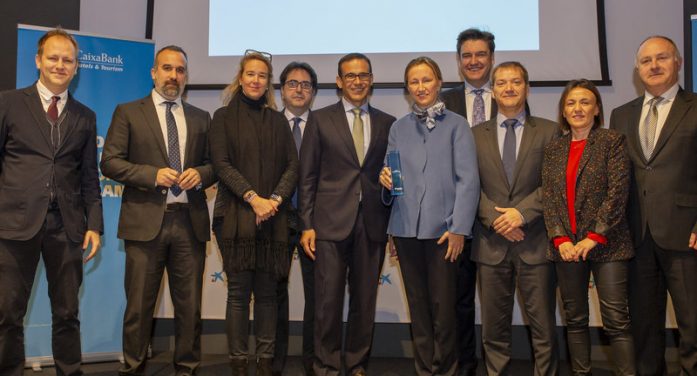 CaixaBank premia Aromar Med Playa i Guitart CaixaBank premia Aromar Med Playa i Guitart