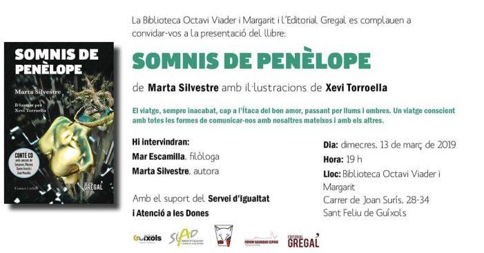 Presentació del llibre: Somnis de Penèlope de Marta Silvestre