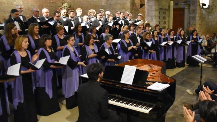 Ple del Cor de l’Orfeó Català a Sant Feliu Ple del Cor de l’Orfeó Català a Sant Feliu