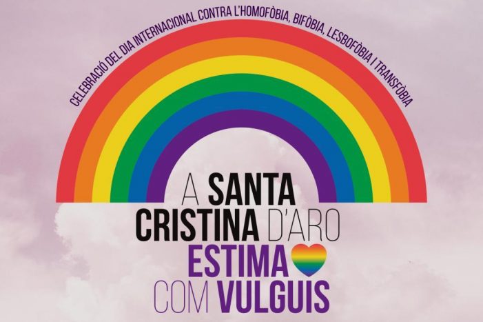 Igualtat de Santa Cristina impulsa la campanya contra LGTBIfòbia “estima com vulguis”