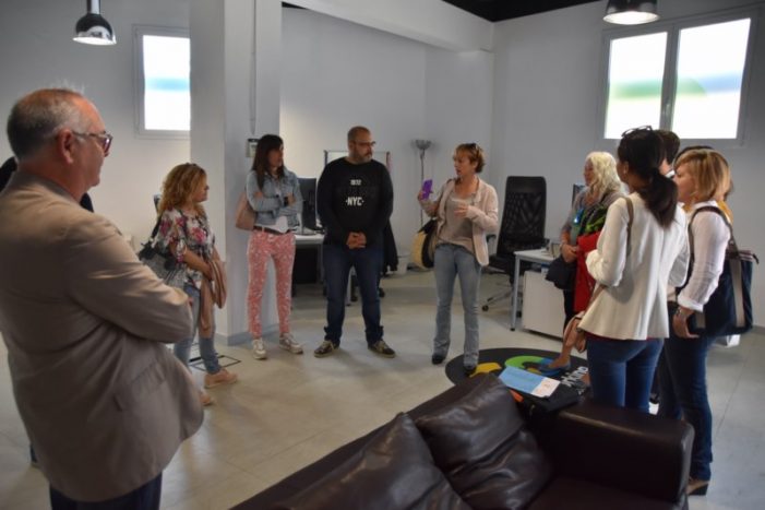 Visita a l’espai coworking del carrer de Sant Adolf