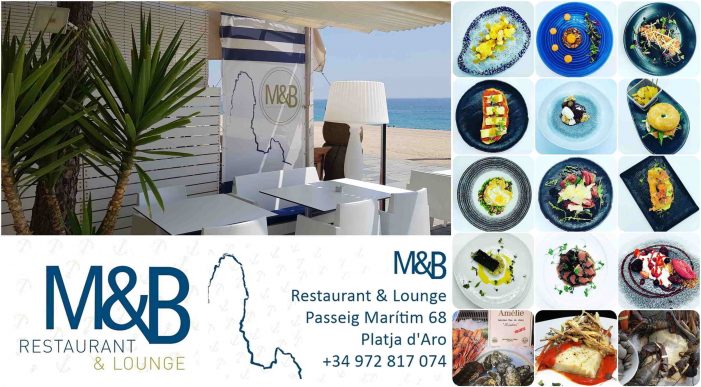 Restaurant Lounge M&B, la gastronomia a la vora del mar