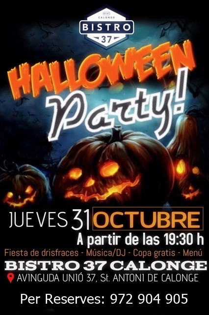 ¿Encara no tens plans a la nit de Halloween?