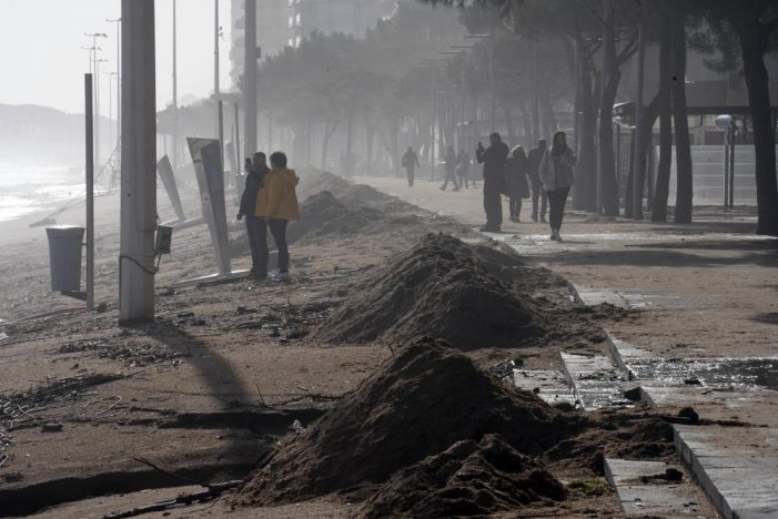 Els restauradors de Platja d’Aro afronten pèrdues econòmiques importants pel temporal