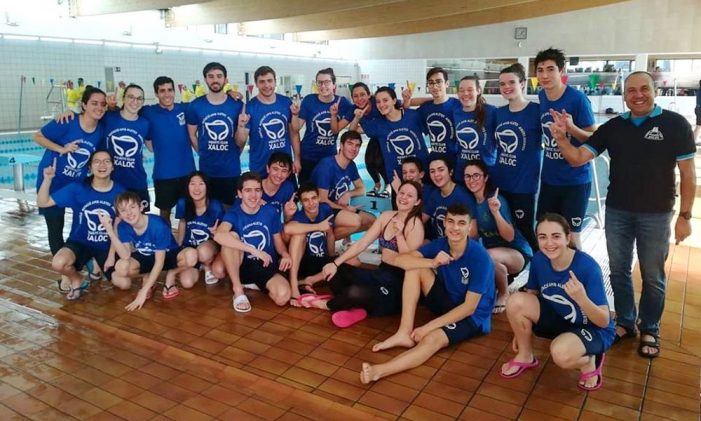 El Club Aquàtic Xaloc guanya el Campionat de Catalunya d’Hivern