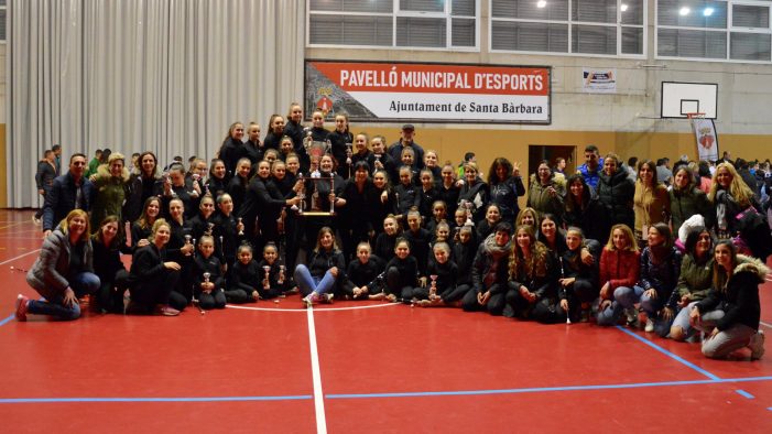 El Club Twirling Sant Feliu guanya la Copa Catalana