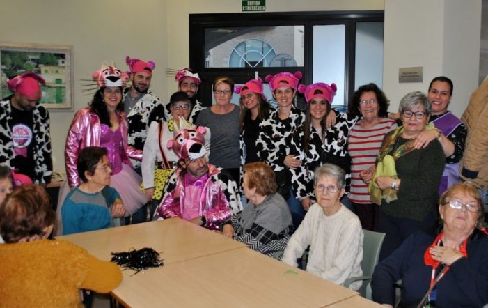 Els Carnestoltes, amb la gent gran