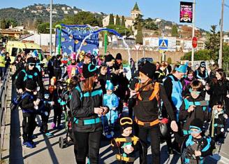 Santa Cristina Els més petits fan la seva rua