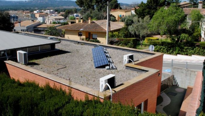 L’escola bressol enceta l’aposta per les energies renovables a Santa Cristina d’Aro