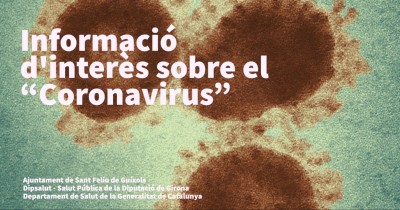 Informació d’interès ciutadà sobre el “Coronavirus”