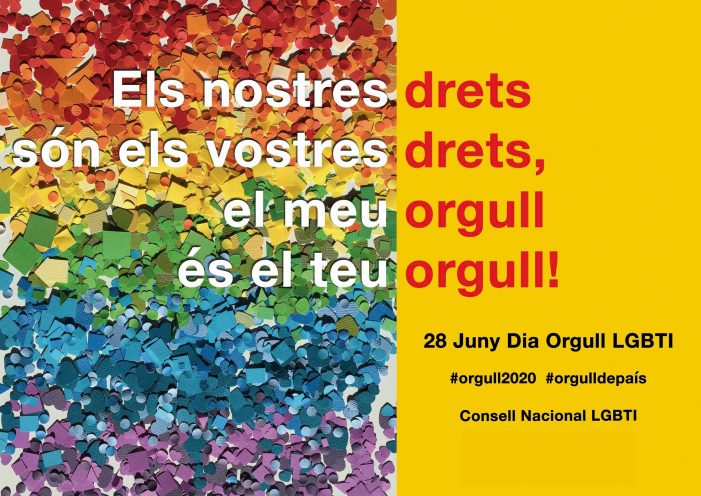 Sant Feliu de Guíxols commemora el Dia Internacional de l’Orgull LGBTI