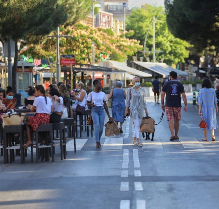 L’eix comercial de Platja d’Aro, per a vianants i prou