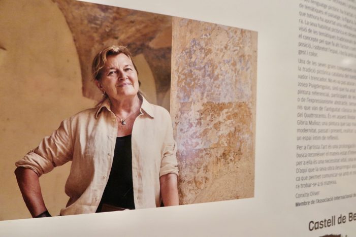 Glòria Muñoz exposa una quarantena d’obres a Castell d’Aro fins al 2 d’agost