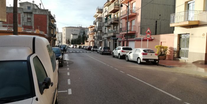 El tram de l’avinguda de Catalunya entre els carrers Canigó i Joan Camisó passarà a ser de sentit únic