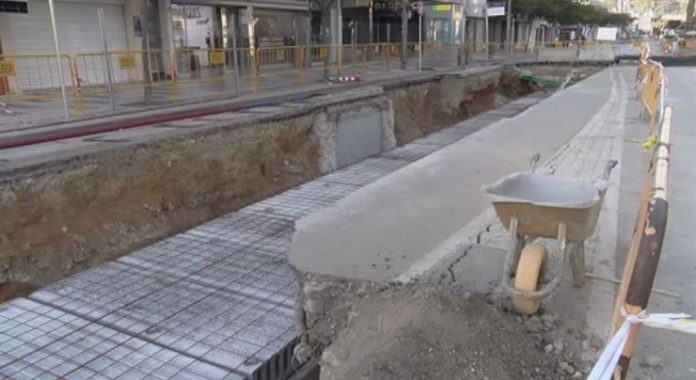 Platja d’Aro fa un nou tram de les obres del clavegueram a l’Avinguda Cavall Bernat