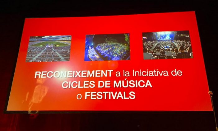 S’entreguen els reconeixements dels Premis ARC, amb nominació del Festival de la Porta Ferrada