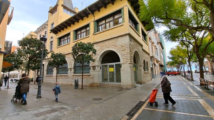 L’Ajuntament de Sant Feliu vol comprar el local de l’antiga sucursal de La Caixa situat a la Rambla