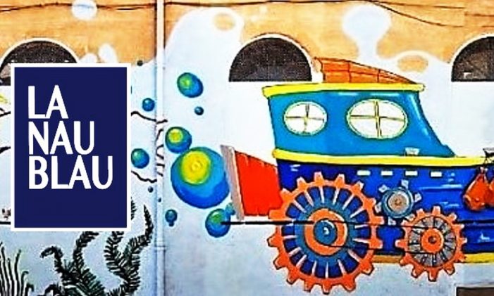 Exposició artística a La Nau Blau de Sant Feliu