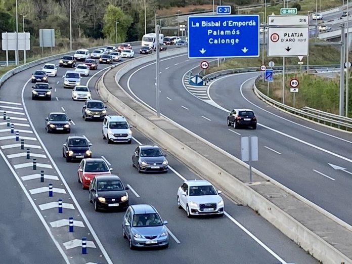 La mobilitat durant la Setmana Santa similar a la de l’any 2019