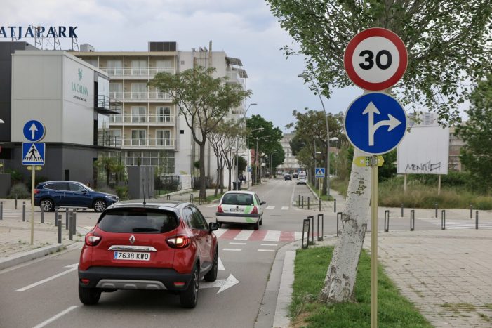 Entra en vigor la limitació de velocitat urbana