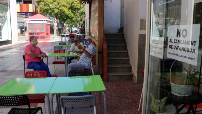 Els comerciants de Platja d’Aro, en contra dels talls de trànsit