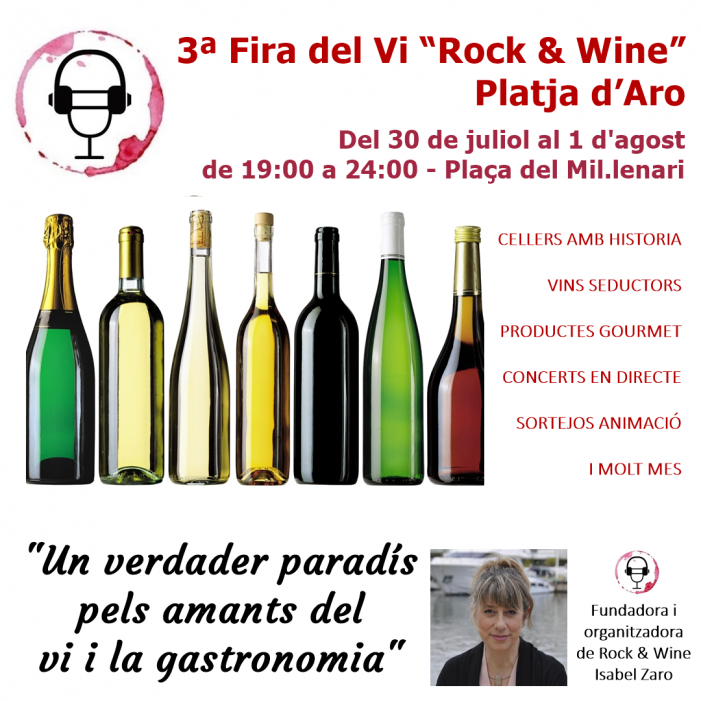 3ª Fira del Vi “Rock & Wine” a Platja d’Aro