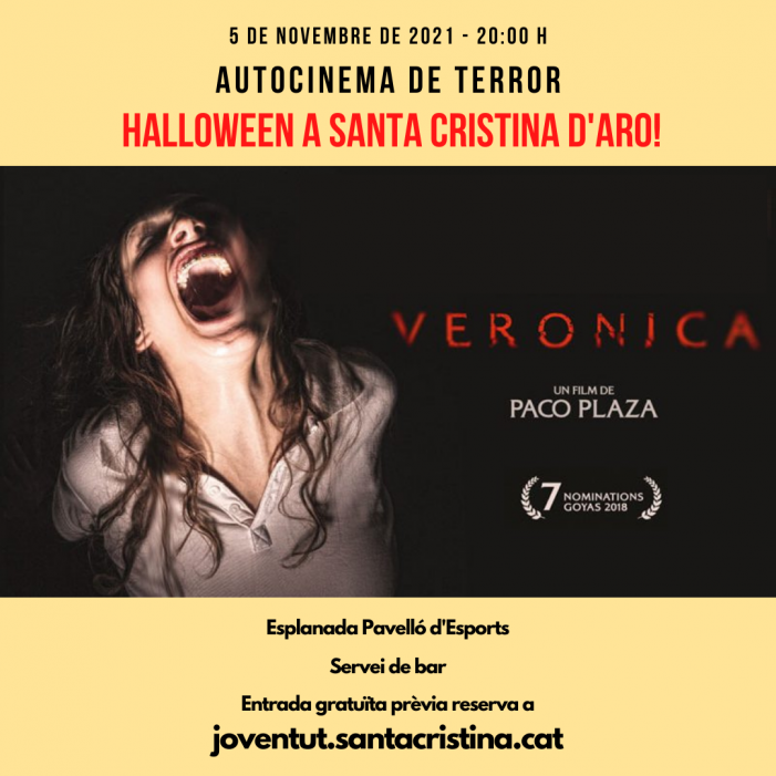 Autocine per celebrar Halloween a Santa Cristina d’Aro