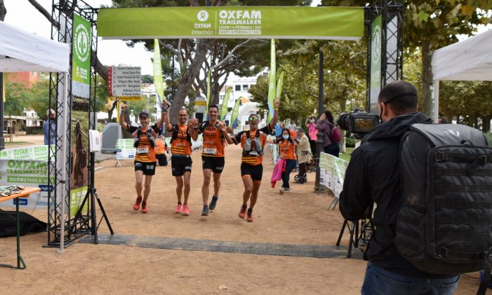 Sant Feliu de Guíxols serà punt d’arribada de l’Oxfam Intermón Trailwalker els propers 21 i 22 de maig