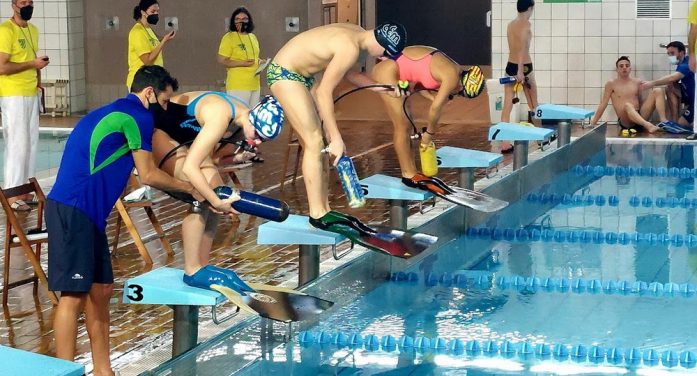 Aquest diumenge l’Aquàtic Club Xaloc celebra el Campionat de Catalunya de Natació amb Aletes i Velocitat en Immersió