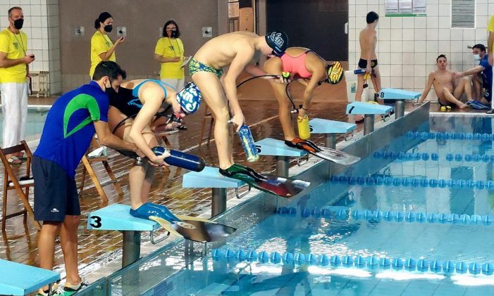 Aquest diumenge l’Aquàtic Club Xaloc celebra el Campionat de Catalunya de Natació amb Aletes i Velocitat en Immersió