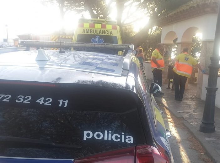 Un mort a Sant Feliu en caure a la via ferrada