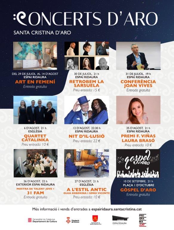 Encetem la nova edició dels ‘Concerts d’Aro’ a Santa Cristina