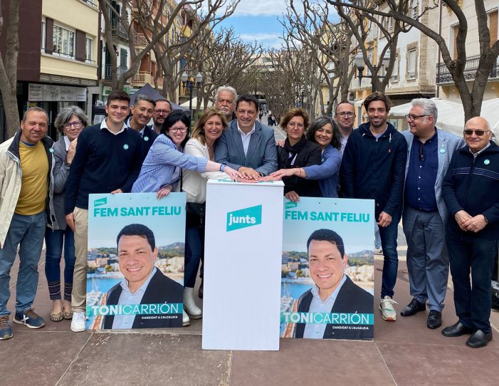 Junts fa la presentació de la candidatura a Sant Feliu de Guíxols