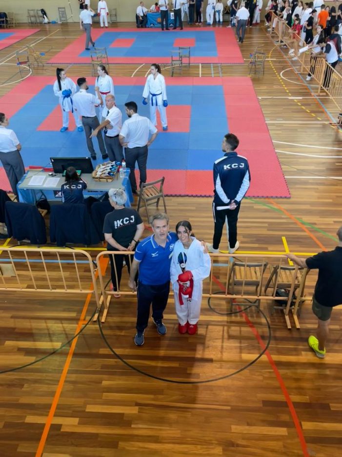 La ganxona Rim Ahmed subcampiona de Catalunya de Karate