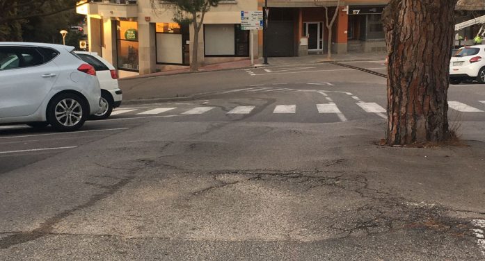 Junts exigeix al govern la reparació urgent de carrers intransitables a Sant Feliu de Guíxols