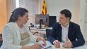 Toni Carrión reforça vincles institucionals amb el Consell Comarcal del Baix Empordà