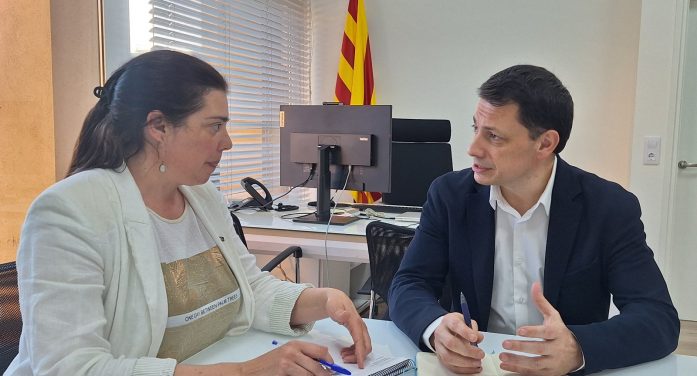 Toni Carrión reforça vincles institucionals amb el Consell Comarcal del Baix Empordà Toni Carrión reforça vincles institucionals amb el Consell Comarcal del Baix Empordà